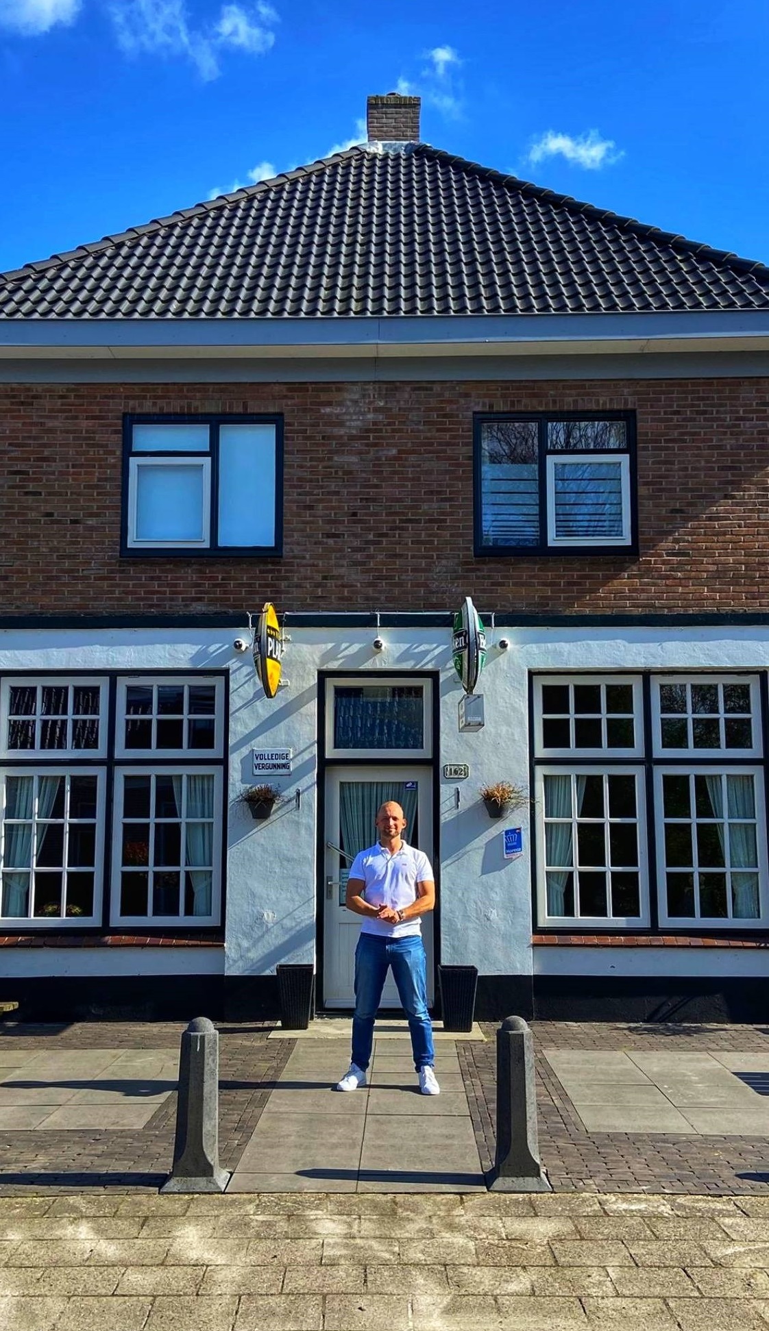 Freek Spiekhout, chef-kok en eigenaar van De Rustende Jager in Oldeholtpade